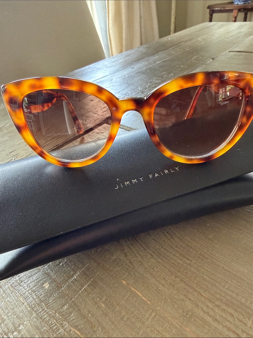 Jimmy Fairly The Level Up Sunglasses - Tortoise
